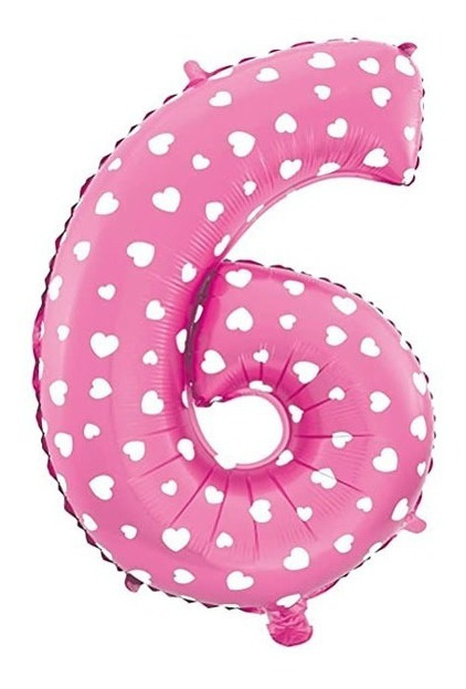 Globo En Forma De Numero - 45 Cm - Imagen 36