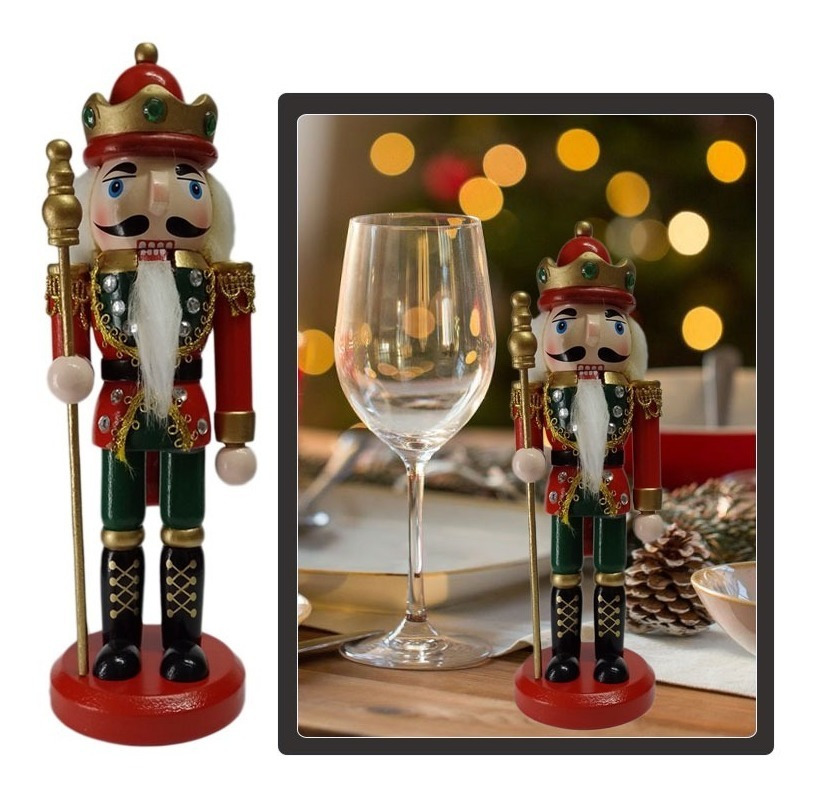 Soldado Cascanueces Navideño / Decoración Navidad Serie M81 - Imagen 4