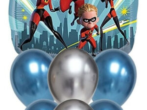 Set De Globos Decoración 7 Uds Personaje Los Increíbles