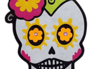 Adorno Para Decoración Diseño Halloween Calavera