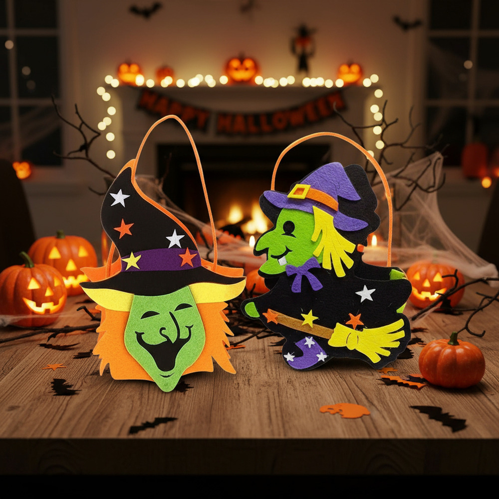 Pack 2 Uds Bolsa Para Dulces Motivo Halloween - Imagen 4