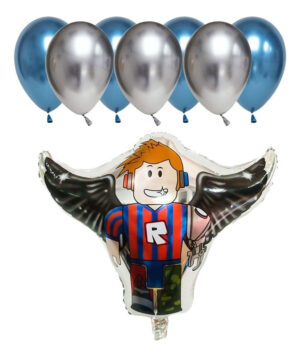 Set Globos Decoración 8 Uds Personajes Roblox Doble Imagen