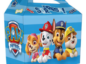Pack 6 Uds Cajas Para Dulces / Cotillón / Motivo Paw Patrol