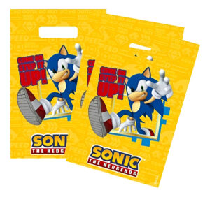 Bolsas Para Dulces Motivo Sonic