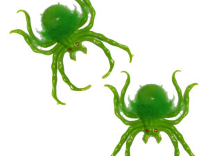 Pack 2 Uds Arañas Plasticas Decoración Halloween