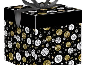 Caja Para Regalo Con Motivo ( Navidad ) M-22