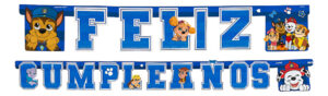 Guirnalda Para Decoración Frase Feliz Cumpleaños Paw Patrol