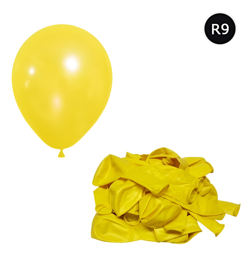 Pack 25 Uds Globos Decorativos De Látex Metálicos R9 - Imagen 2