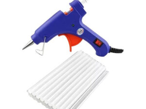 Pistola Eléctrica De Silicona (barra 7 Mm) 20w + 20 Barras