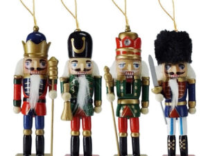 Cascanueces Navideño / Colgante Decoración Navidad Serie M80