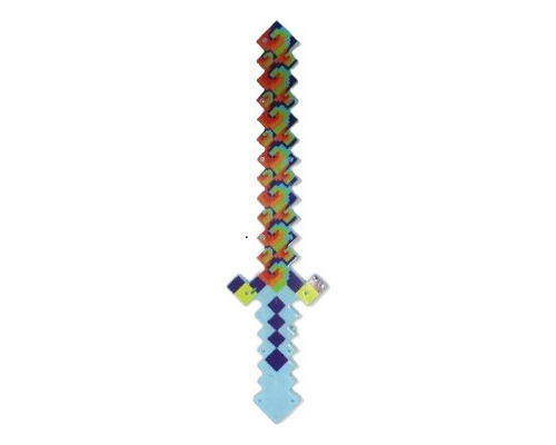 Espada Con Luz Led Y Musica / Minecraft - Imagen 5