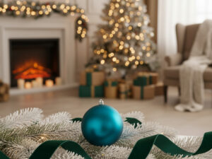 Adorno Arbol De Navidad Esferas Diseños 10cm Pack 4 Unidades