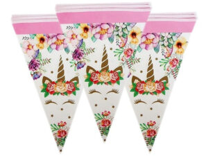 Guirnalda Para Decoración Fiesta Motivo Unicornio