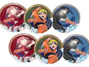 Pack 6 Uds Platos Pequeño Cartón / Diseño Naruto