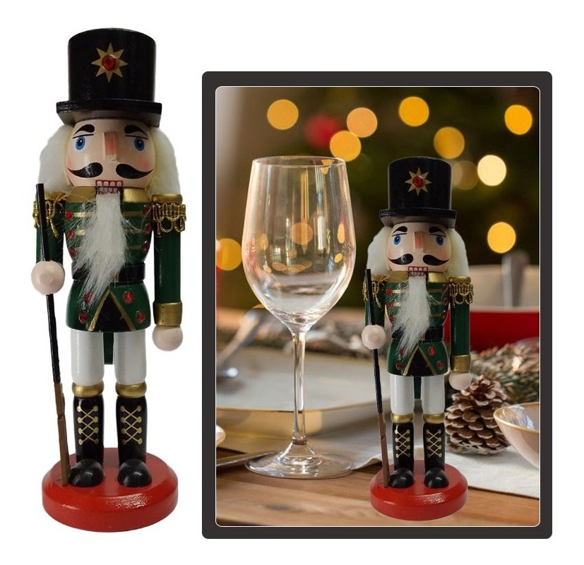 Soldado Cascanueces Navideño / Decoración Navidad Serie M81 - Imagen 2