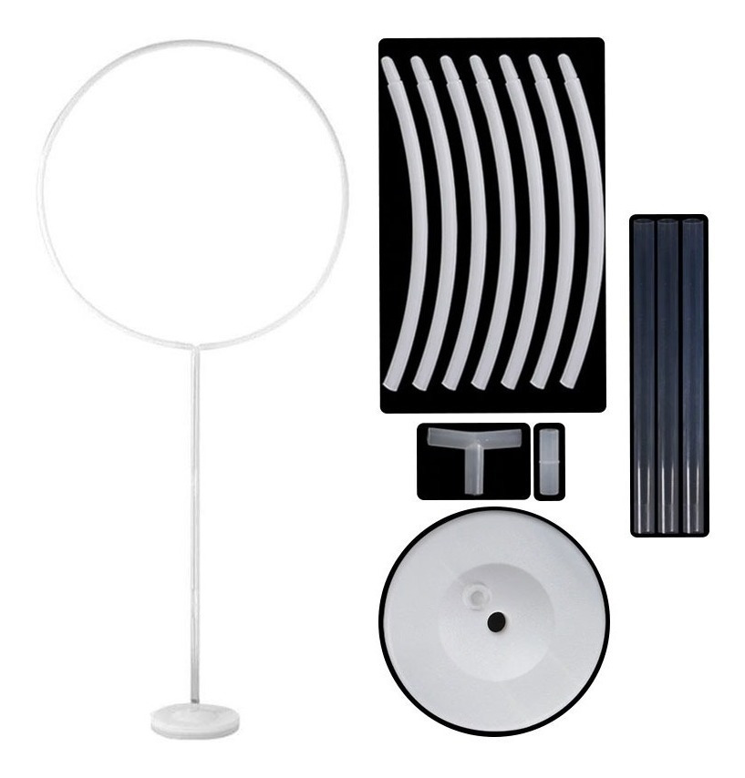 Base Para Globos Soporte Marco Redondo - No Incluye Globos - Imagen 2