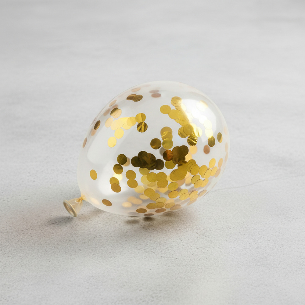 Set De Globos Decoración 6 Uds Corona / Feliz Cumpleaños D-m - Imagen 5