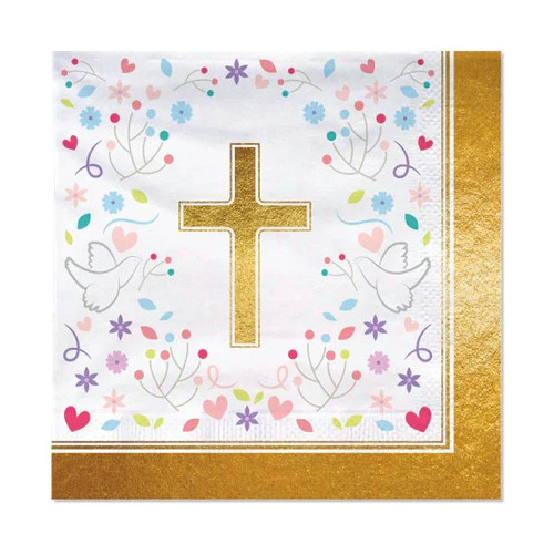 Servilletas De Papel Para Decoración Con Diseño Religioso - Imagen 2
