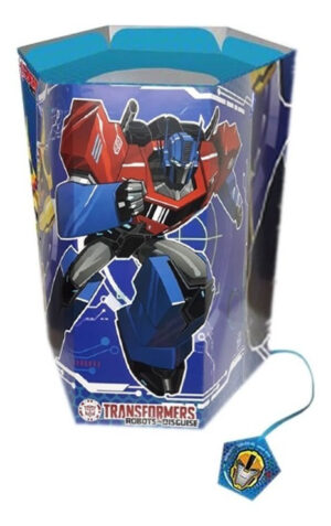 Piñata De Cumpleaños Transformers Forma Hexagonal