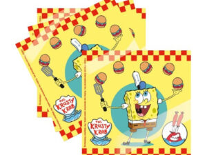 Servilletas De Papel Para Decoración Motivo Bob Esponja