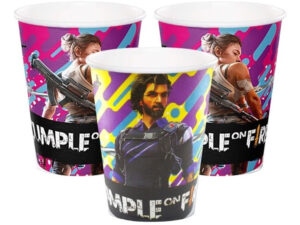 Pack 6 Uds Vaso De Cartón Con Diseño Free Fire
