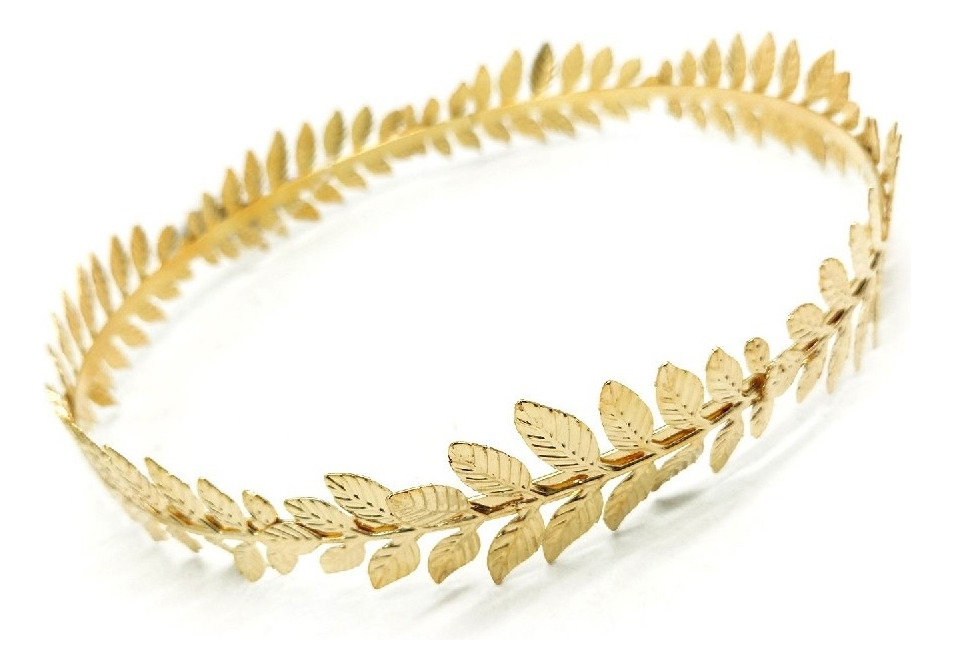 Corona Tiara Laurel / Decoración Fiesta / Cotillón - Imagen 3