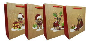 Bolsas Navideñas Para Regalo Mascotas / Perros