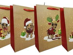 Bolsas Navideñas Para Regalo Mascotas / Perros