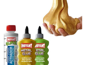 Kit Completo Para Crear Slime / Metallic / 360 Ml