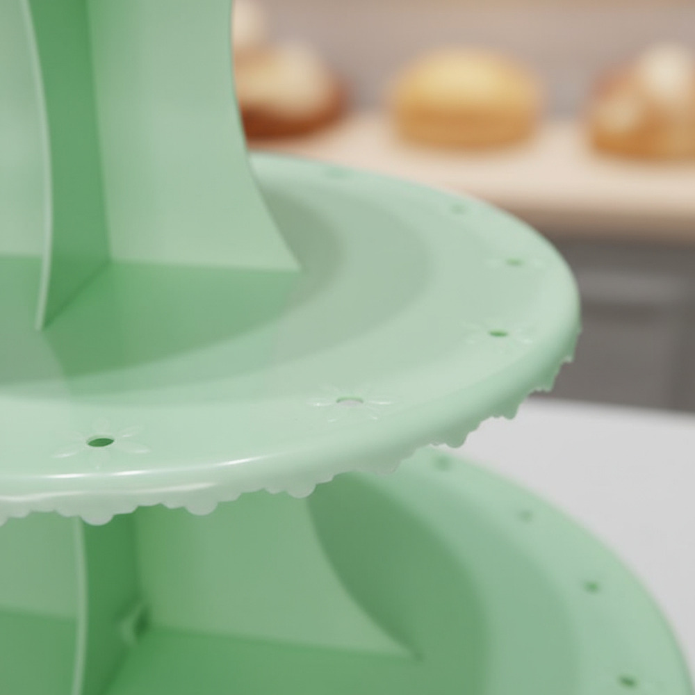 Base / Pedestal / Soporte Para Postres Cupcakes 3 Niveles - Imagen 12
