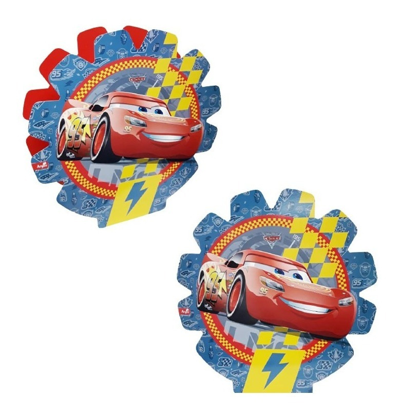 Piñata Decoración De Fiesta Motivo Cars Diseño 3 D