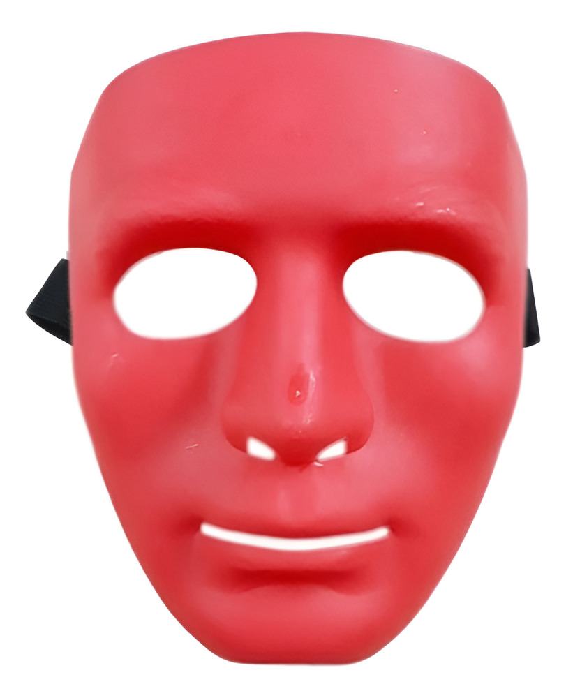 Mascaras Para Tu Disfraz Rostro Unicolor - Imagen 6