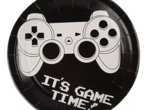 Pack 6 Uds Plato Grande Cartón / Diseño Game Videojuegos