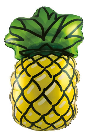 Globo Metálico Con Forma De Fruta Piña