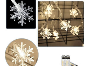 Guirnalda Con 20 Luces / Decoración Navideña / Navidad