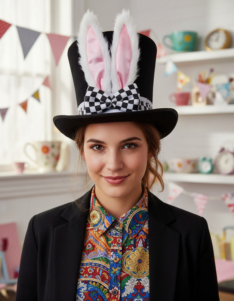 Sombrero / Gorro / Orejas De Conejo / Fiesta Decoración - Imagen 3