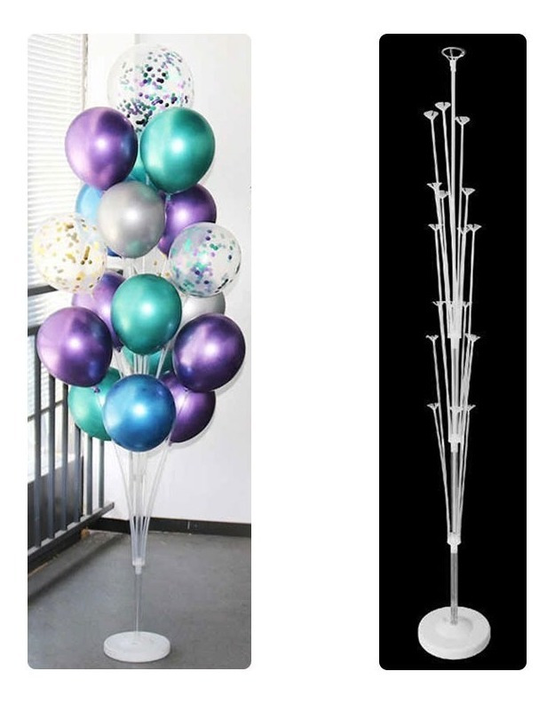 Base Para Globos Transparente Con Capacidad Para 19 Globos - Imagen 2