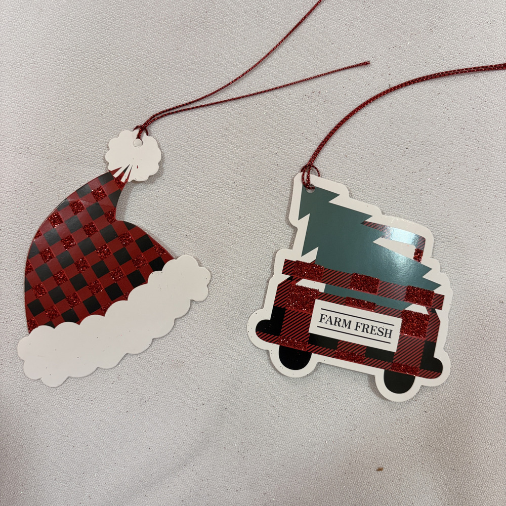 Pack 12 Uds Tarjetas Para Regalo Motivo Navidad - Imagen 39
