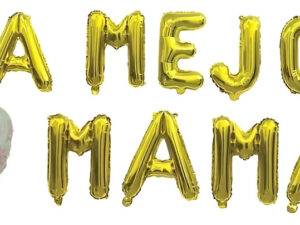 Set De Globos 12 Uds Decoración / La Mejor Mama