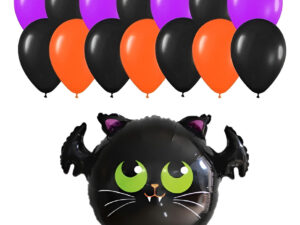 Set De Globos Decoración 15 Uds Motivo Halloween