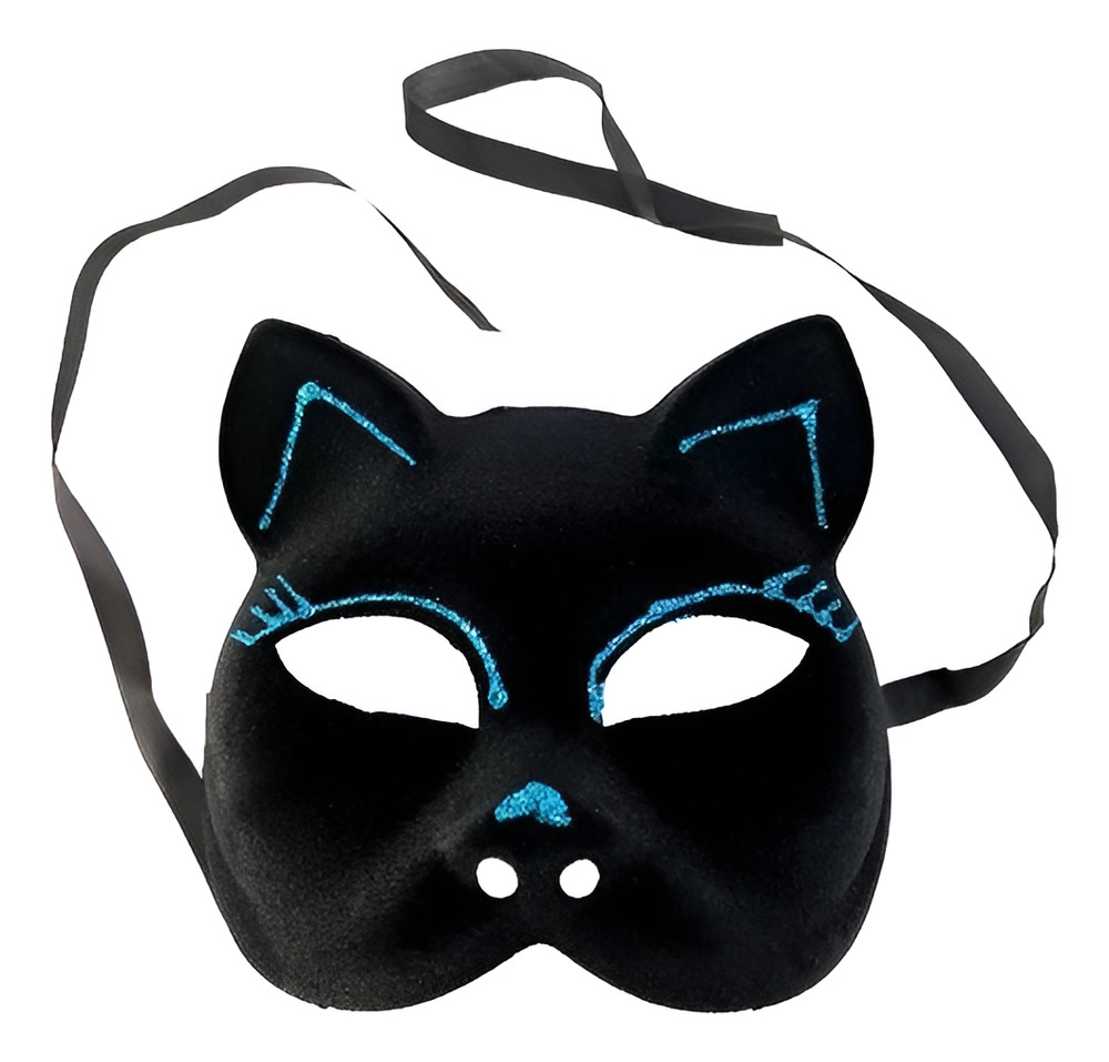 Mascara Para Tu Disfraz / Antifaz Gato
