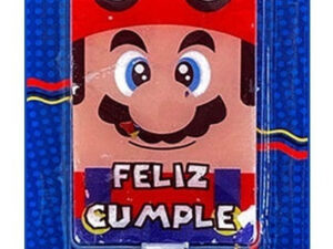 Vela Para Decoración De Torta Con Motivo Super Mario 2 D