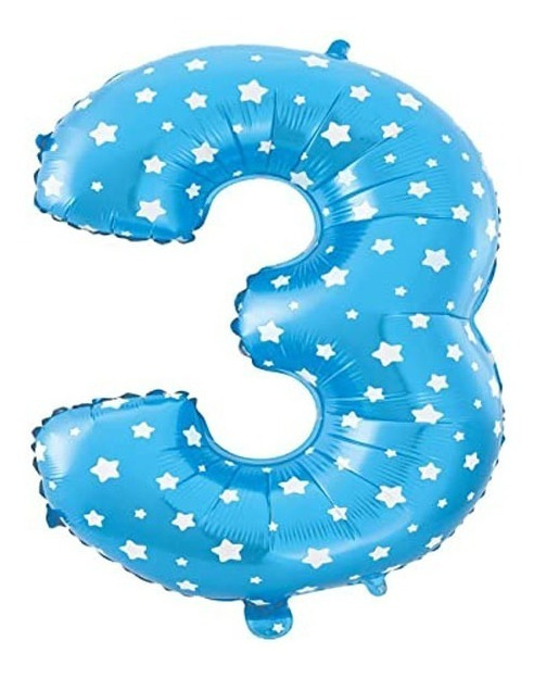 Globo En Forma De Numero - 45 Cm - Imagen 23