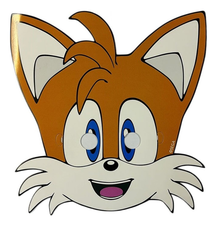 Mascaras Antifaz Para Fiesta Motivo Sonic - Imagen 6