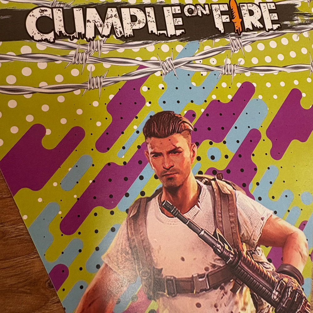 Guirnalda Free Fire Cumple On Fire, Ecológica - Imagen 3