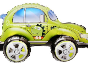 Globo Metálico 3d Figura Automóvil