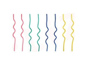 Vela Para Decoración De Torta / Diseño Espiral 8 Uds