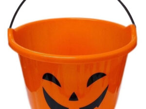 Balde Para Dulces Halloween / Calabaza / Diseño M4