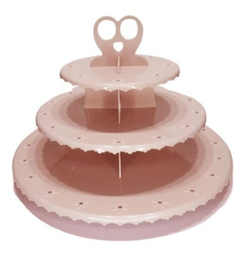 Base / Pedestal / Soporte Para Bombones 3 Niveles