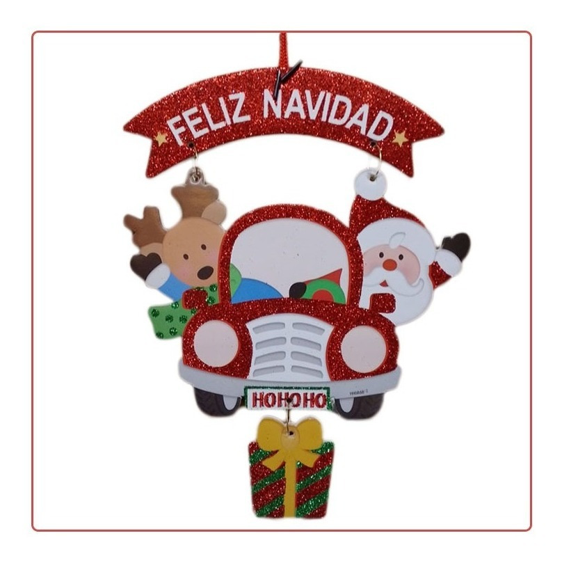 Adorno Para Decoración / Muro / Puerta / Motivo Navidad - Imagen 6